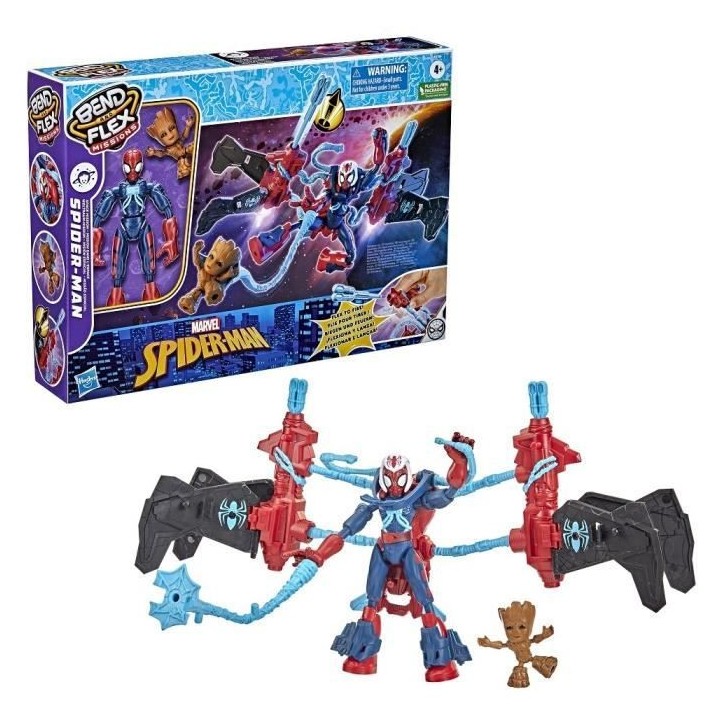 MARVEL SPIDER-MAN - Bend and Flex - Missions Spider-Man Mission dans l