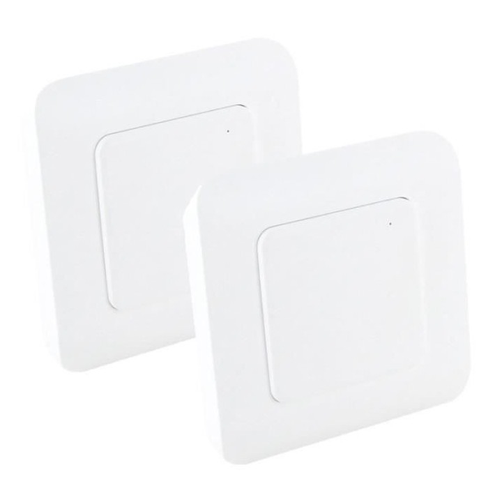 Interrupteur Dio connected home - 54617 - Kit de 2 interrupteurs sans