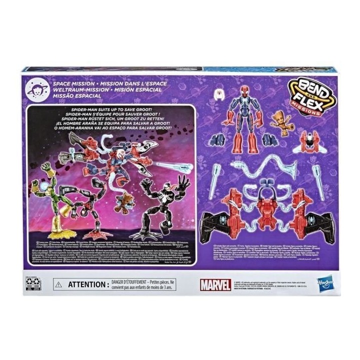 MARVEL SPIDER-MAN - Bend and Flex - Missions Spider-Man Mission dans l