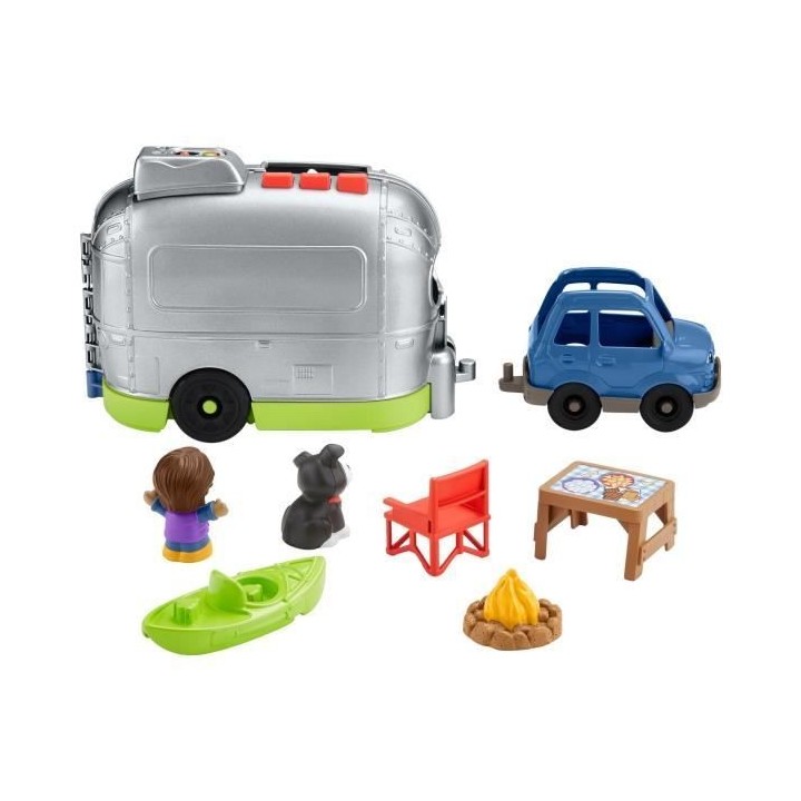 Fisher-Price - Little People - Caravane D'Apprentissage Lumineuse - Jo