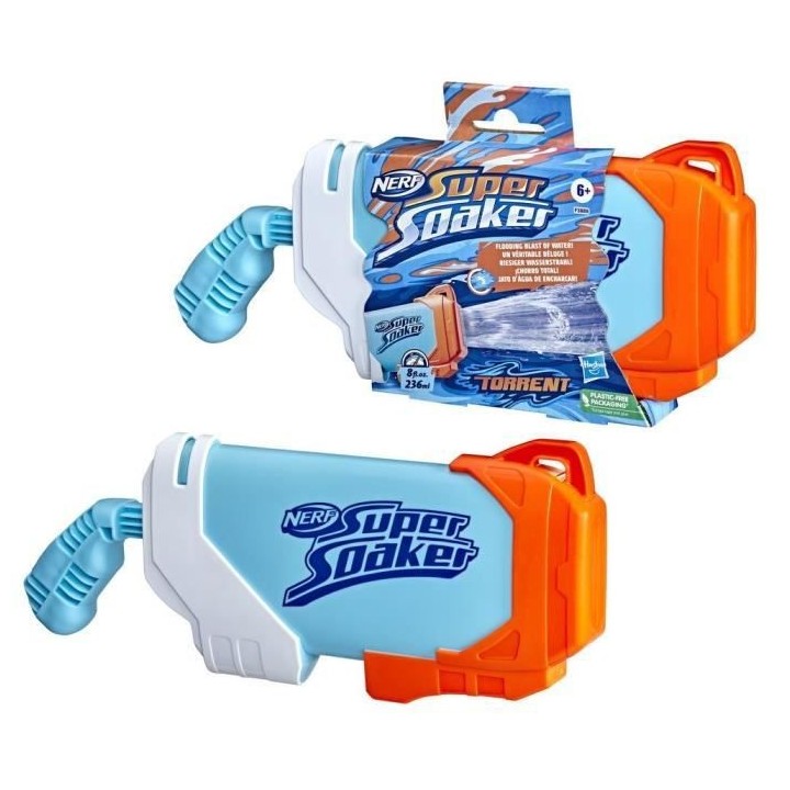 NERF SUPER SOAKER - Blaster a eau Torrent - jet d'eau diluvien, mécan