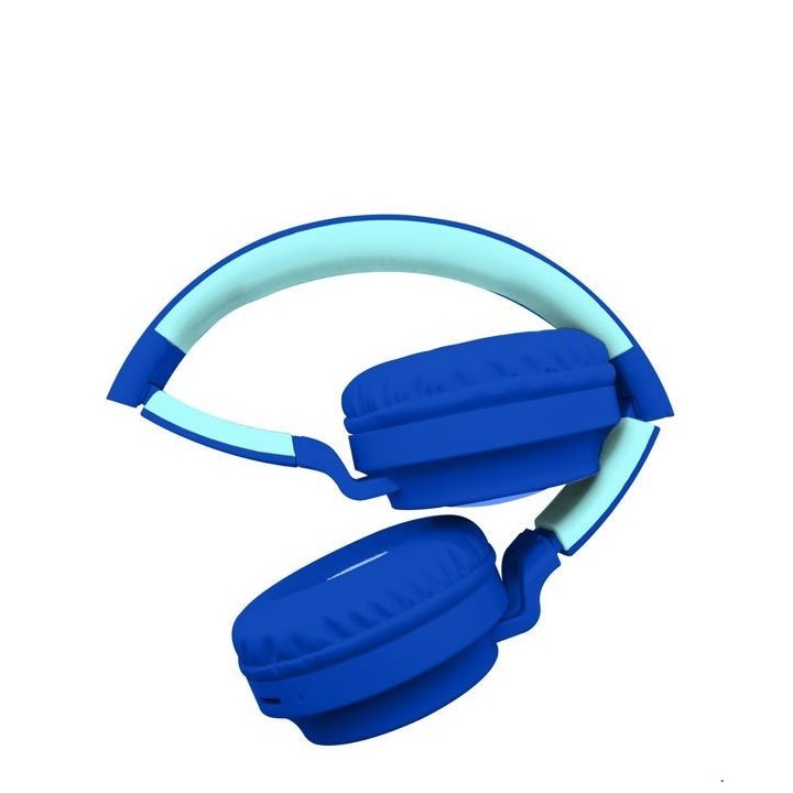 Casque lumineux pliable Bluetooth et filaire avec un design 3D de l'un