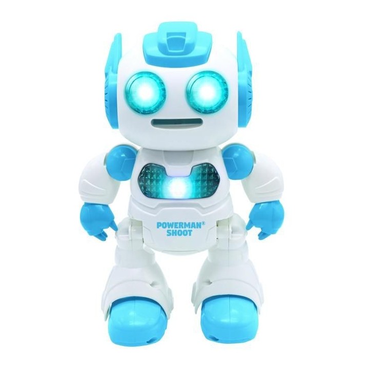Powerman Shoot Robot Programmable avec Dance, Musique, démo – Tél