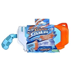 NERF SUPER SOAKER - Blaster a eau Torrent - jet d'eau diluvien, mécanisme a pompe, jeu d'eau d'extérieur