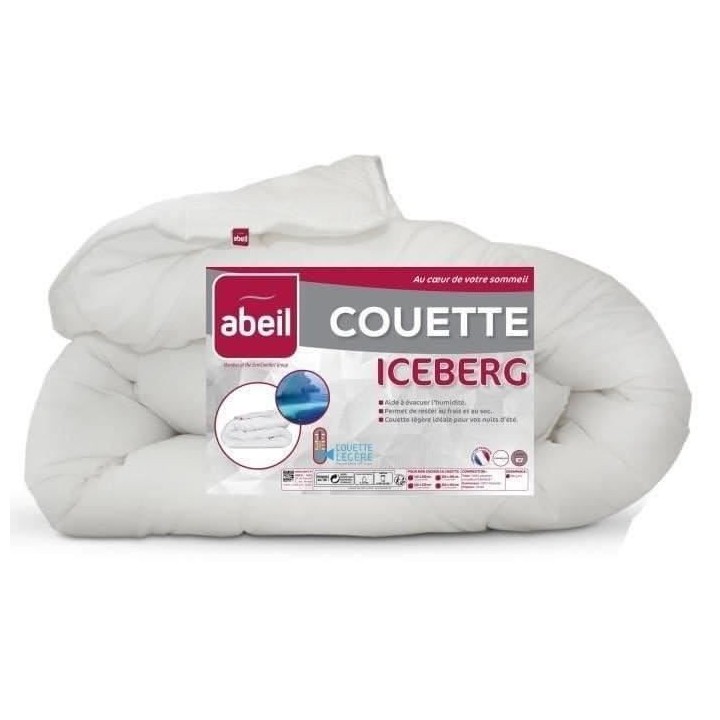 ABEIL Couette légere ICEBERG 200x200cm