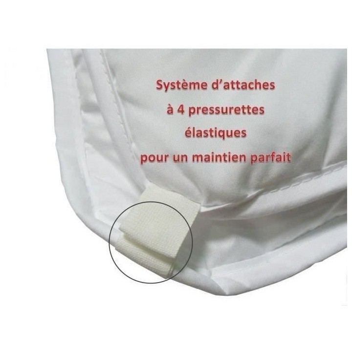 ABEIL Couette 4 Saisons ANTI-ACARIENS 140x200cm