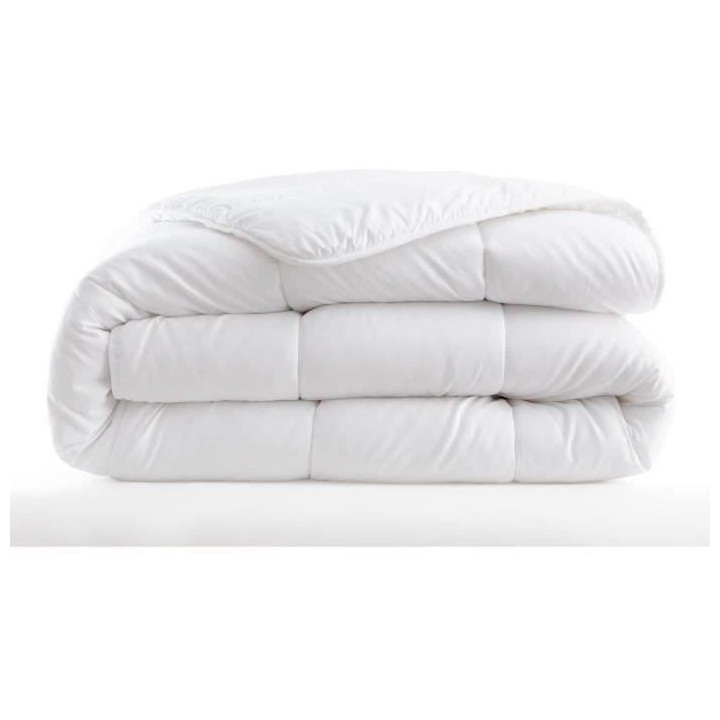 Couette chaude 400gr/m² Douceur Auvergnate - 200 x 200 cm - 2 personn