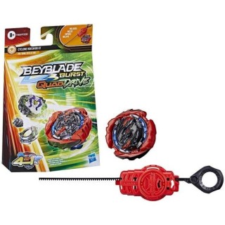 BEYBLADE - Burst QuadDrive - Starter Pack avec toupie Cyclone Roktavor