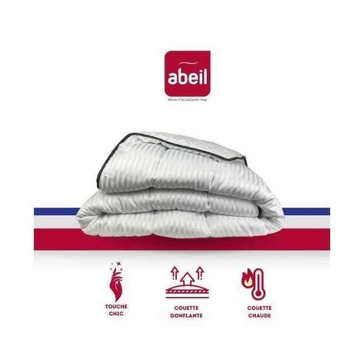 ABEIL Couette Confort Hôtelier 220 x 240 cm