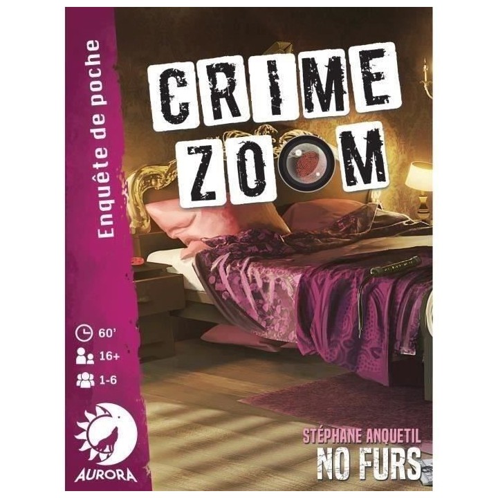 Crime Zoom : No Furs - Asmodee - Des 62 ans