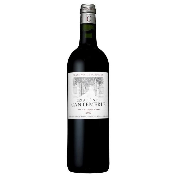 Les Allées de Cantemerle 2019 Haut Médoc - Vin rouge de Bordeaux