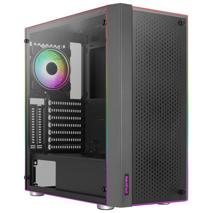 AEROCOOL - Skribble G V1 Noir - Boitier sans alimentation - Moyen tour