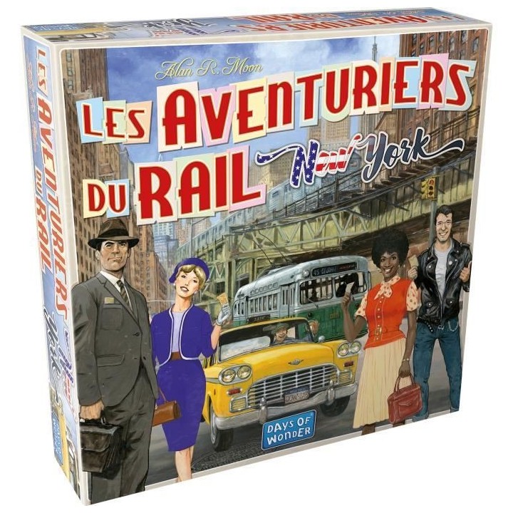 Les Aventuriers du Rail : New York - AC-DÉCO - Jeu de société - 8 a