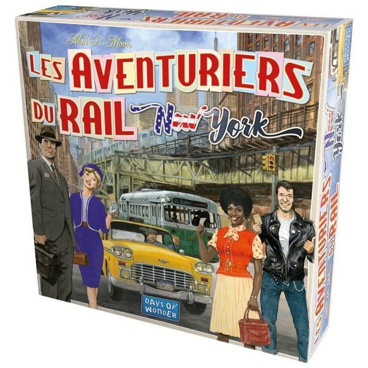 Les Aventuriers du Rail : New York - AC-DÉCO - Jeu de société - 8 a
