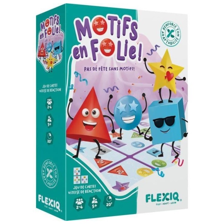 Motifs en Folie - Asmodee - Jeu amusant pour développer son sens de l