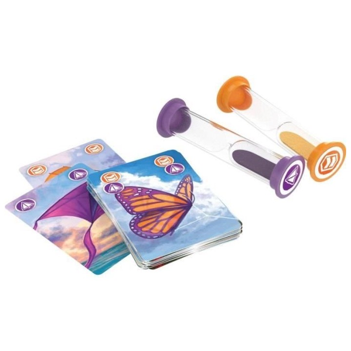 Kites - Asmodee - Jeu de cerfs-volants - Jeu de carte coopératif - De