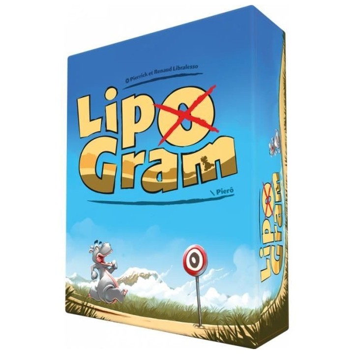 Jeu de société Lipogram - Asmodee - Fais deviner ton mot - Applicati