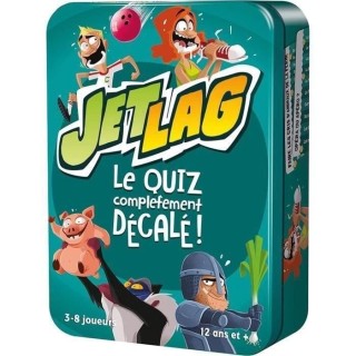 Jeu de société Jet Lag - ASMODEE - Jetlag - Jeu d'action et réflexe