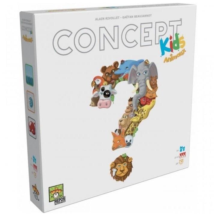 Concept Kids : Animaux - Asmodee - Jeu de société