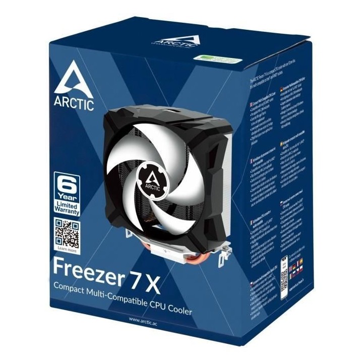 ARCTIC Freezer 7X - Ventirad CPU Kit Intel 1700 inclus