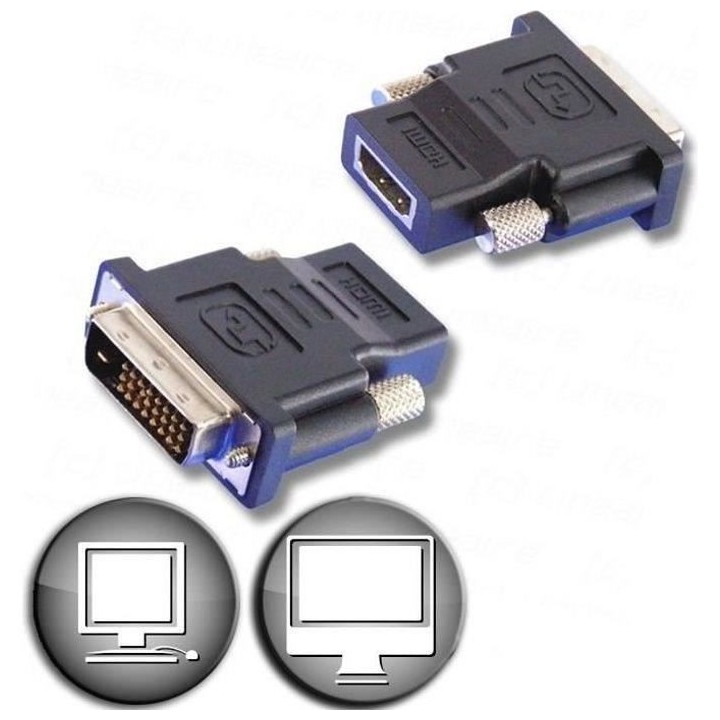Adaptateur HDMI femelle / DVI mâle