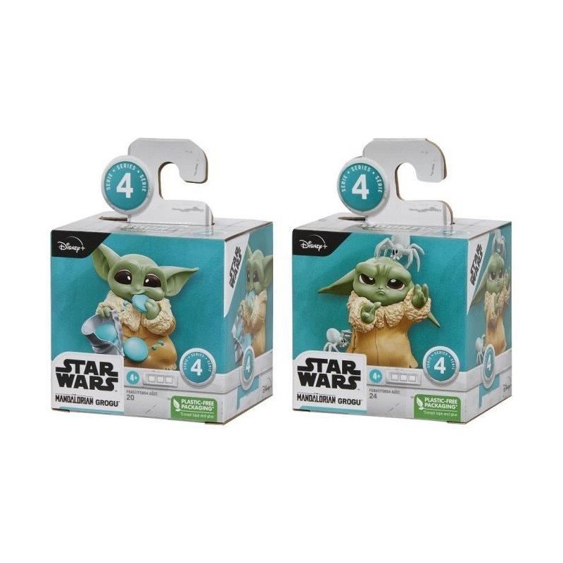 STAR WARS - The Mandalorian - Pack de 2 Figurines Grogu 5