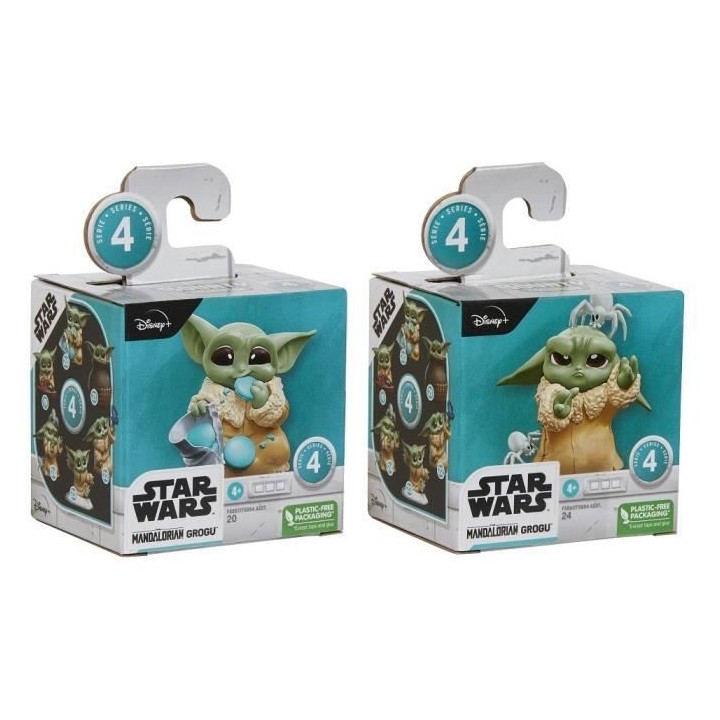 STAR WARS - The Mandalorian - Pack de 2 Figurines Grogu 5