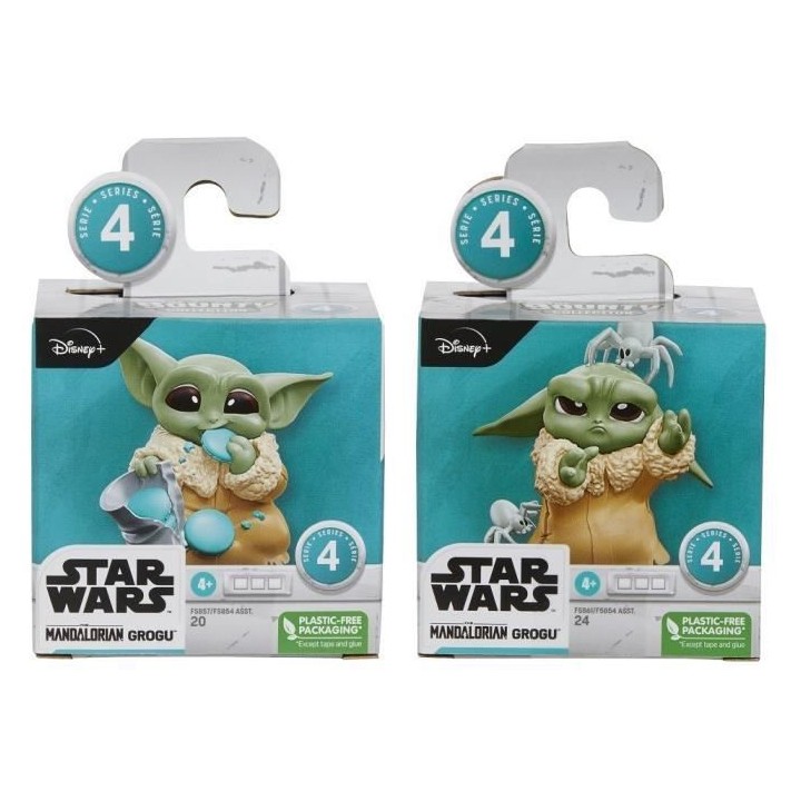 STAR WARS - The Mandalorian - Pack de 2 Figurines Grogu 5