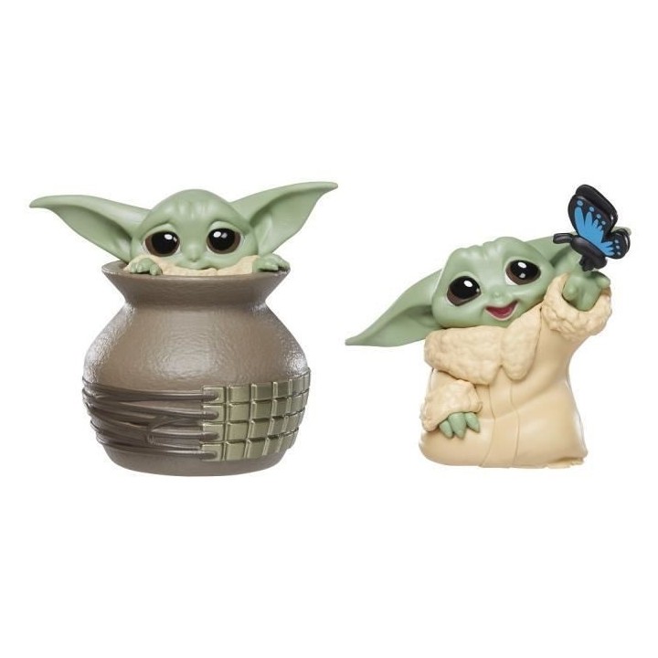 STAR WARS - The Mandalorian - Pack de 2 Figurines Grogu 6