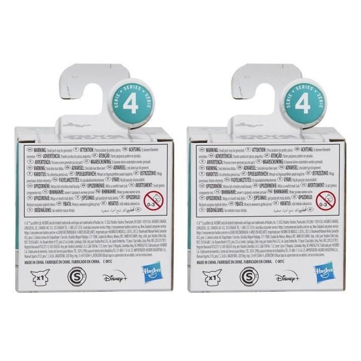 STAR WARS - The Mandalorian - Pack de 2 Figurines Grogu 6