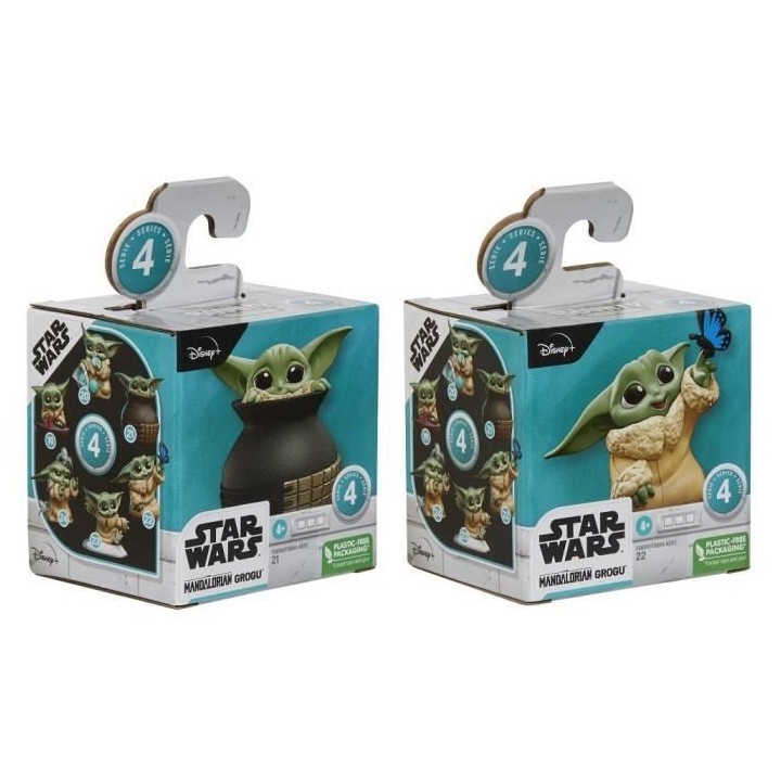 STAR WARS - The Mandalorian - Pack de 2 Figurines Grogu 6