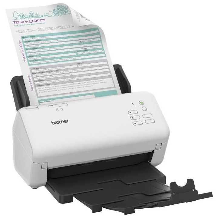 Scanner de documents bureautique recto-verso BROTHER ADS-4300 - 40 ppm