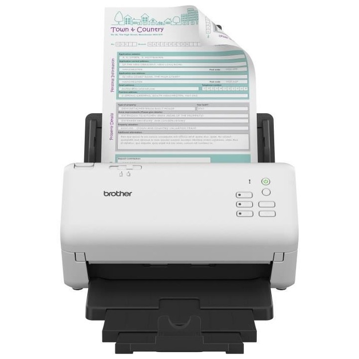 Scanner de documents bureautique recto-verso BROTHER ADS-4300 - 40 ppm