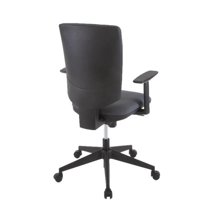 HASHTAG Chaise de bureau - Tissu Gris - L 69 x P 69 x H 106 cm