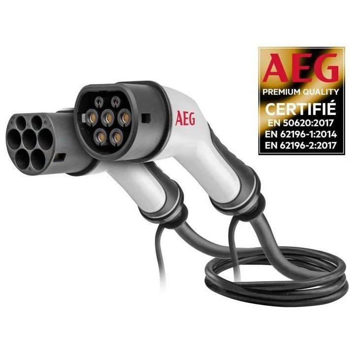 Câble de charge - AEG - 5124 - 32A pour véhicules électriques & hyb