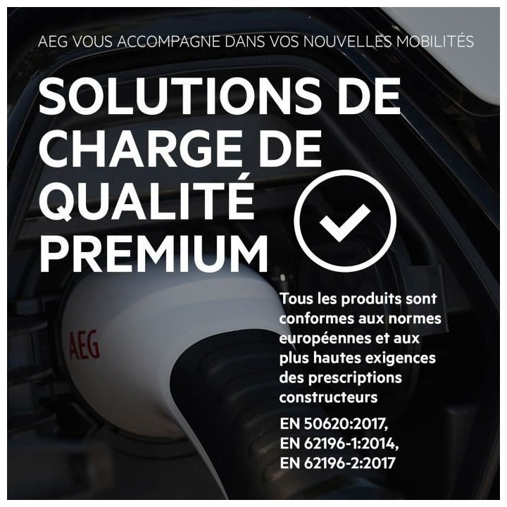 Câble de charge - AEG - 5124 - 32A pour véhicules électriques & hyb