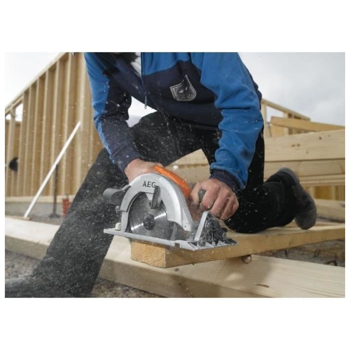 Scie circulaire électrique AEG KS66-2 - 1600 W - Ø 66 mm - Bois - Vi