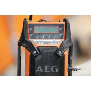 Radio de chantier AEG 12V-18V DAB+ USB sans batterie ni chargeur BR 12