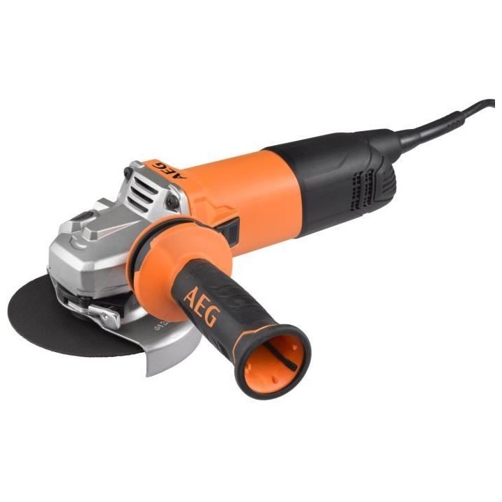 Meuleuse - AEG POWERTOOLS - WS12-125SK - 1200W - 125mm - Métal - 2 di