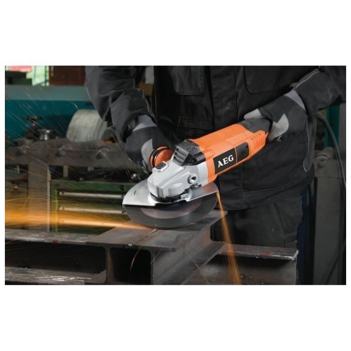 Meuleuse - AEG - WS24-230GEVDMS - 2400 W - Ø 230 mm - Métal - Décou