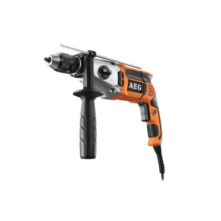 Perceuse a percussion électrique AEG 1100W 2 vitesses SB2E 1100 RV