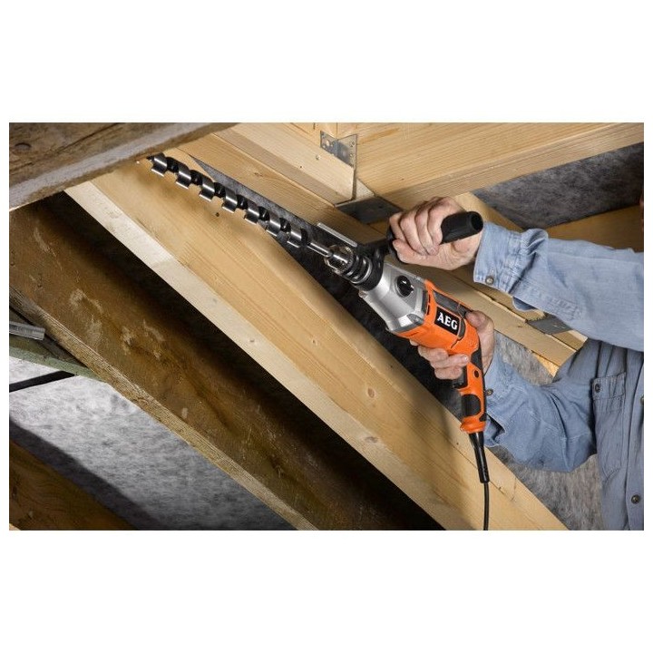 Perceuse a percussion électrique AEG 1100W 2 vitesses SB2E 1100 RV