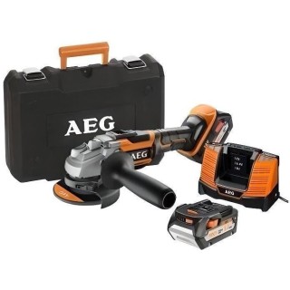 Meuleuse AEG Brushless 18V 125mm BEWS 18-125BL-502C - 2 batteries 5,0A