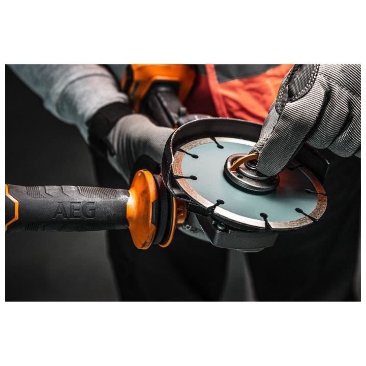 Meuleuse AEG Brushless 18V 125mm BEWS 18-125BL-502C - 2 batteries 5,0A