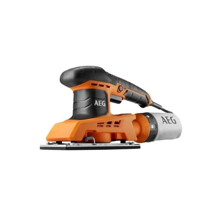 Ponceuse vibrante 250 W - AEG - 1/3 feuille, fixation scratch ou a pin