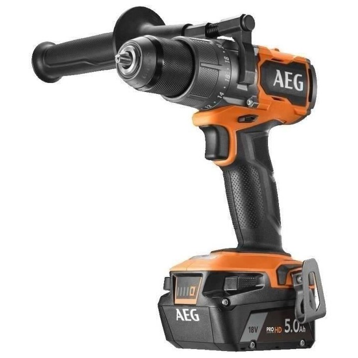 AEG - Perceuse percussion 18V BRUSHLESS - 110 Nm - 2 batteries 5Ah - B
