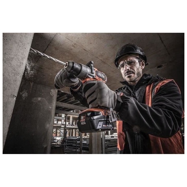 AEG - Perceuse percussion 18V BRUSHLESS - 110 Nm - 2 batteries 5Ah - B