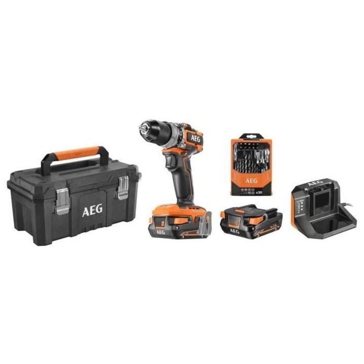 Perceuse-visseuse a percussion - AEG POWERTOOLS - SUBCOMPACT 18V BRUSH