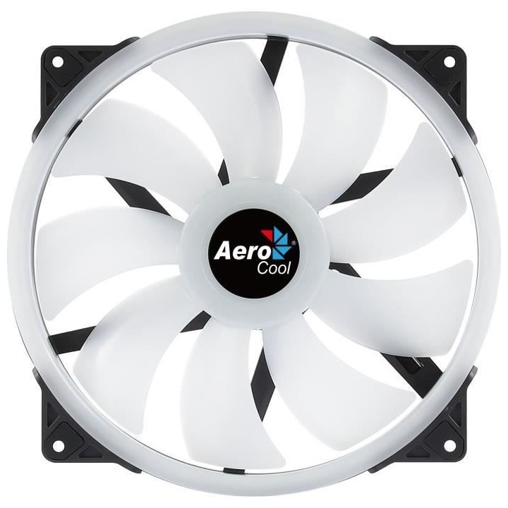AEROCOOL - Duo 20 ARGB 6pins - Ventilateur 200mm pour boitier