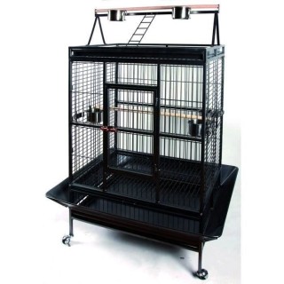 TYROL Cage Big Perroquet 102 x 79 x 171 cm - Pour oiseau - Coloris : a